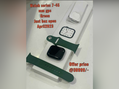 Apple Watch Series 7 Green Aluminium Case